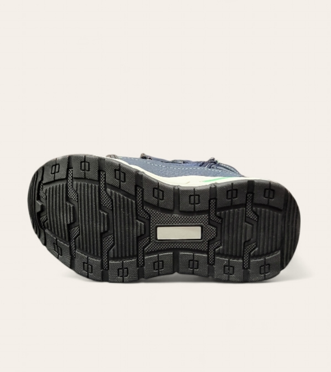 Детски боти апрески за момче с лепенки W194154 navy