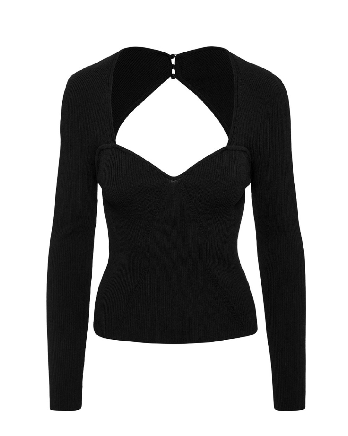 Ribbed knit top