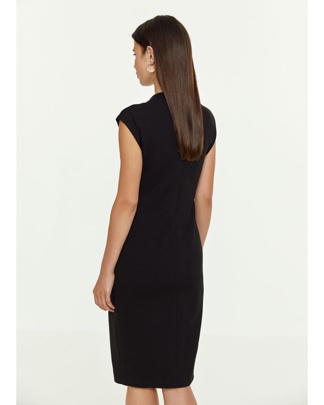Dress with slit