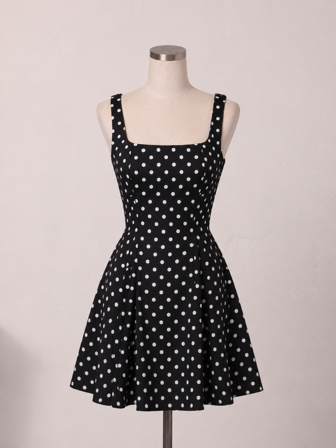 Dress with dots