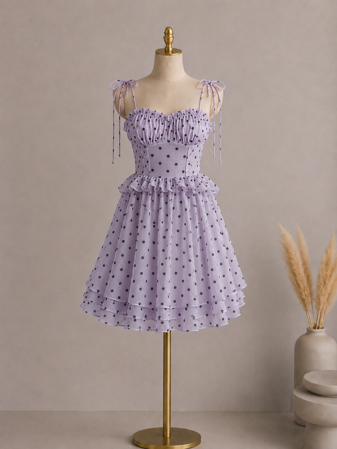 Purple charm dress