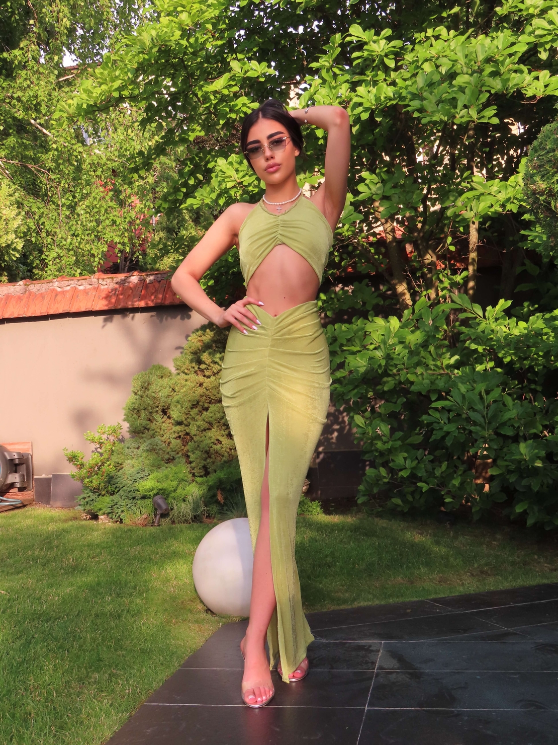 Tropez green dress