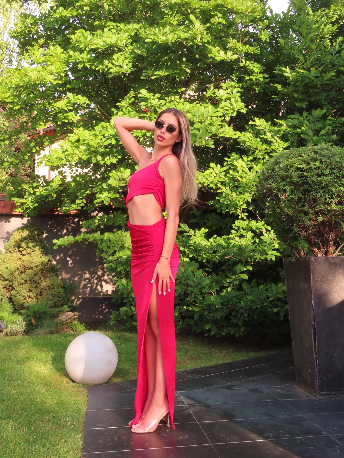 Tropez red dress