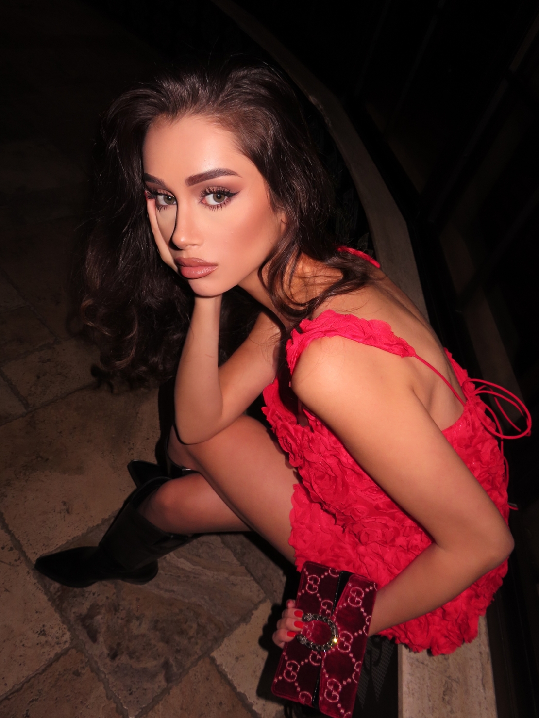 Mia red dress