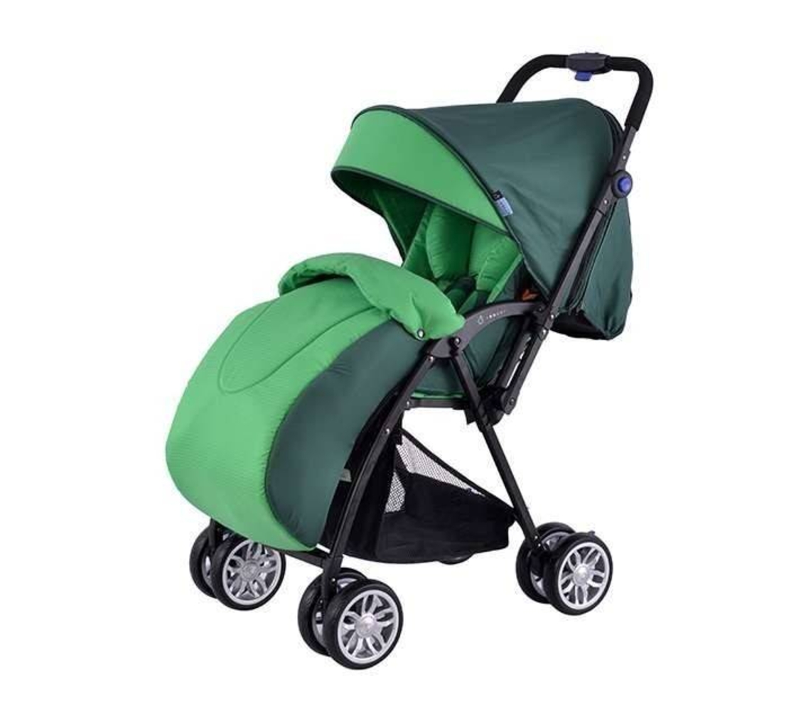 Комбинирана количка Zooper Salsa Apple Green Plaid, зелена