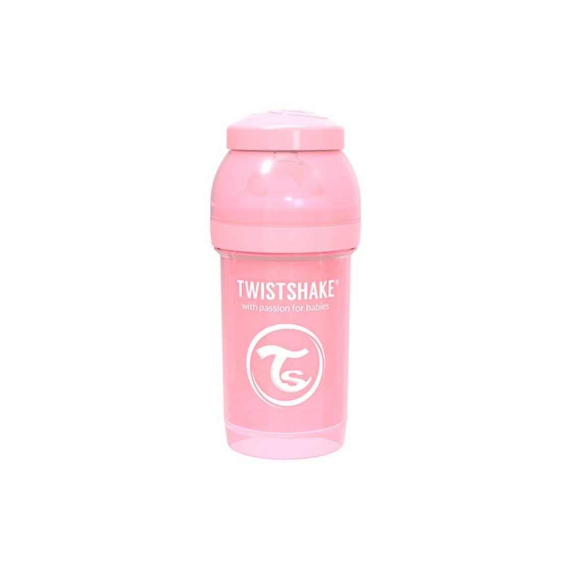 Шише за бебета против колики Twistshake 260 мл. розово