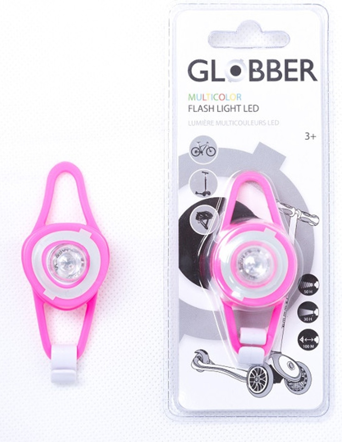 LED фенерче - Розово