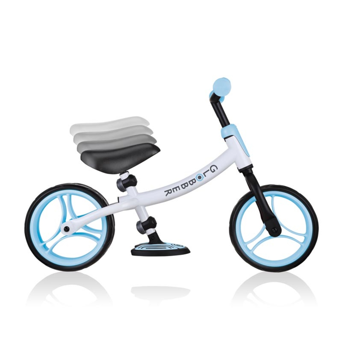 Колело за баланс Globber Go Bike Duo – пастелно синьо
