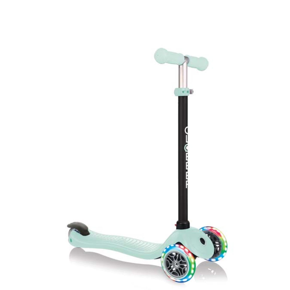 Тротинетка Globber 4 в 1 GO UP Sporty Lights - Ментово зелено