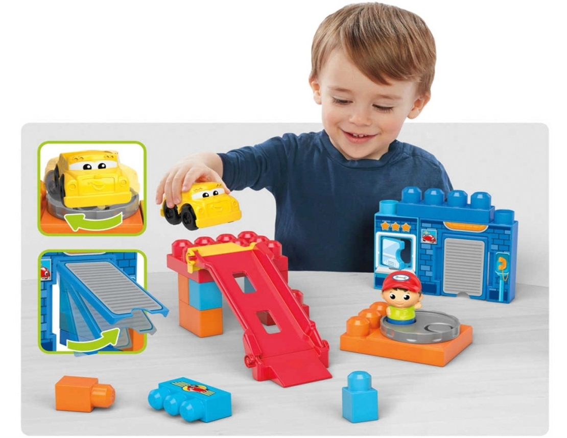 Детски строител - Въртящият се гараж, Mega Bloks