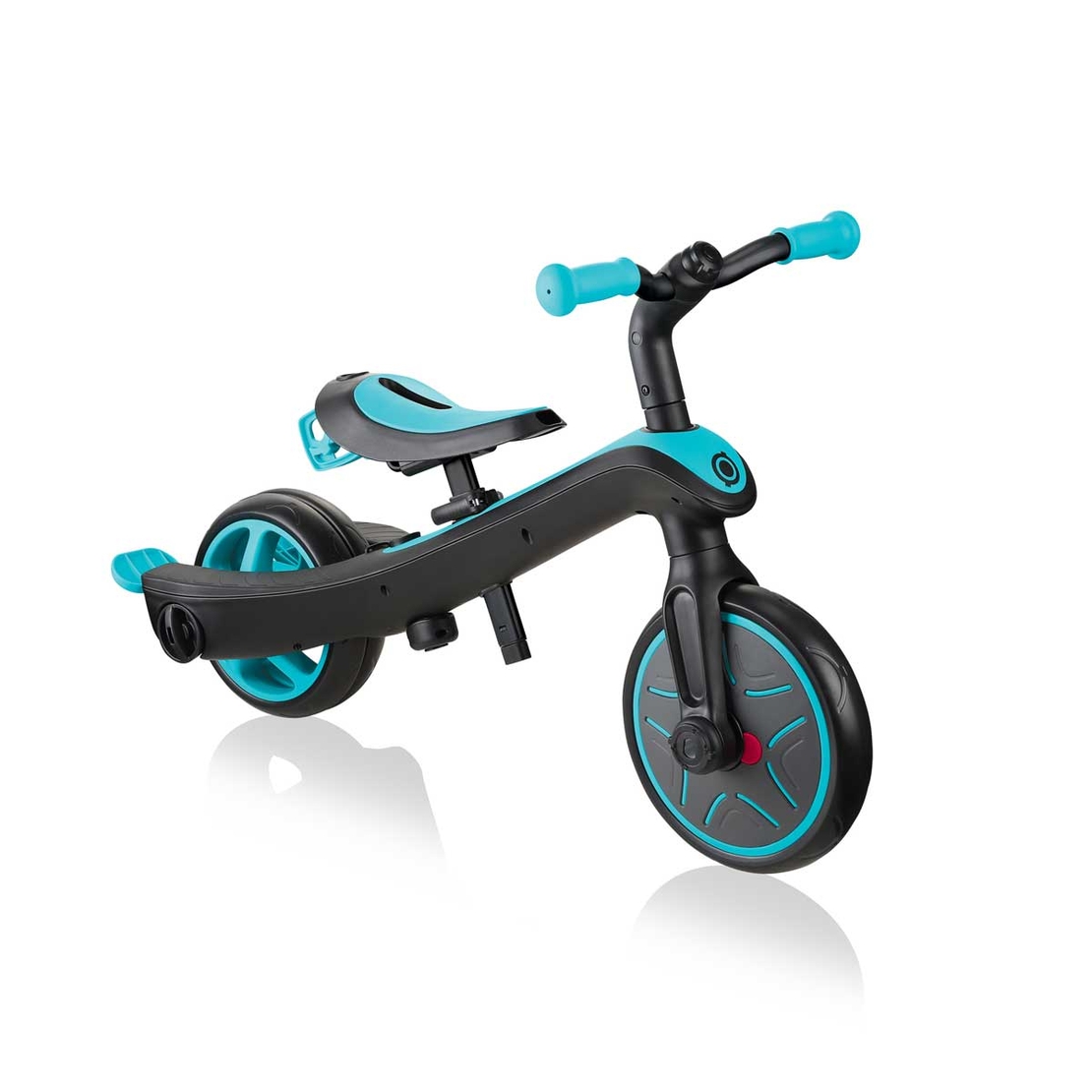 Детска триколка 4 в 1, Globber Trike Explorer синьо-зелена