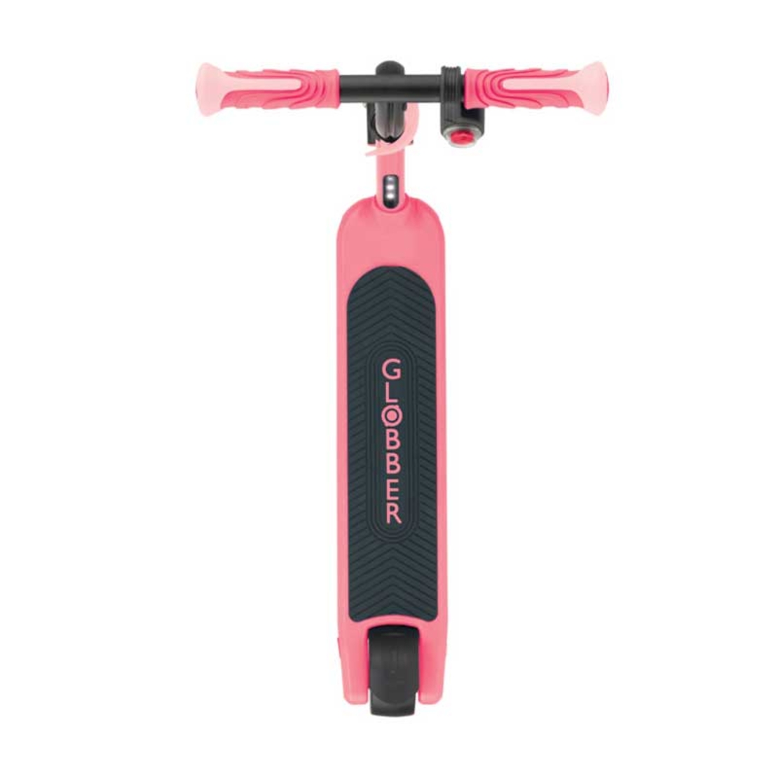 Електрическа тротинетка със светещи платформа и колела GLOBBER E-MOTION 6 - розова