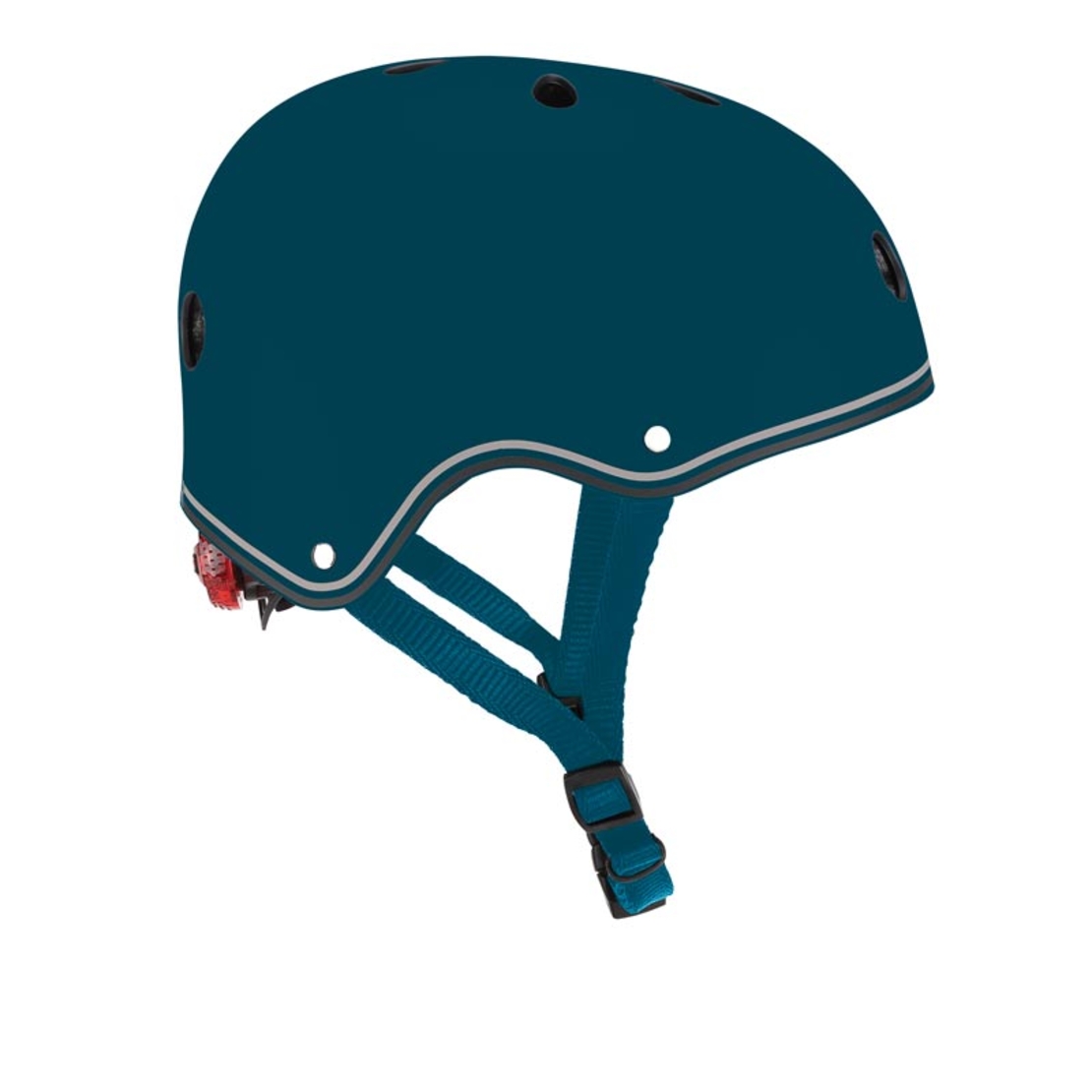Детска каска за колело и тротинетка Globber XS/S (48-53CM) - петролено синьо