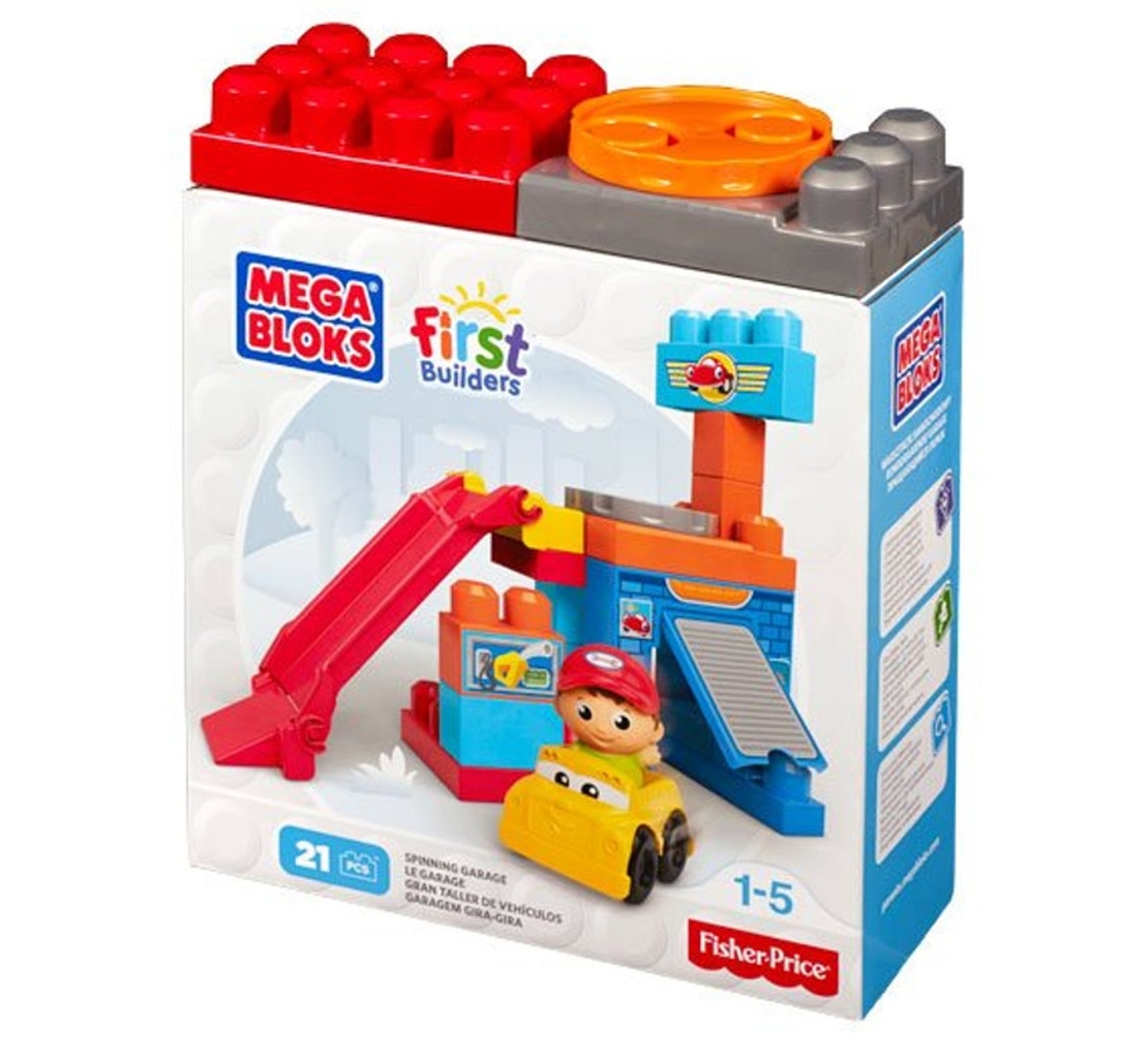 Детски строител - Въртящият се гараж, Mega Bloks