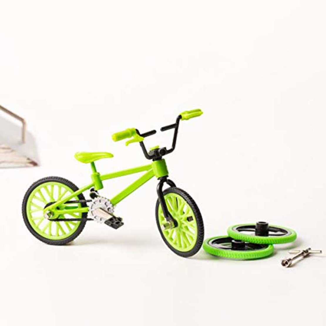 Играчка за пръсти Колело BMX, зелено