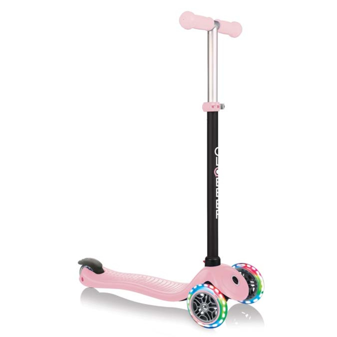 Тротинетка Globber 4 в 1 GO UP Sporty Lights - Пепел от рози