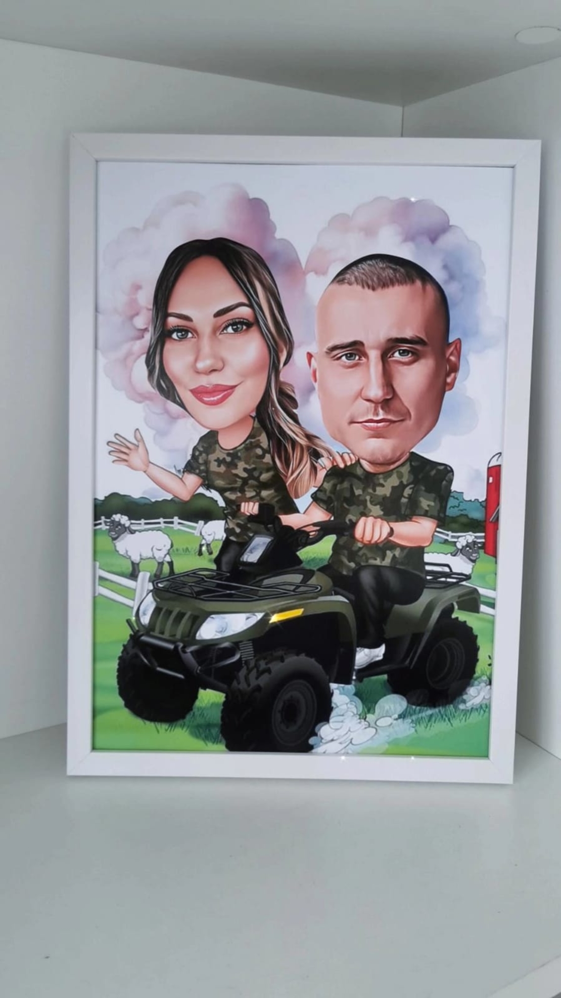 Персонализирана Карикатура в Рамка