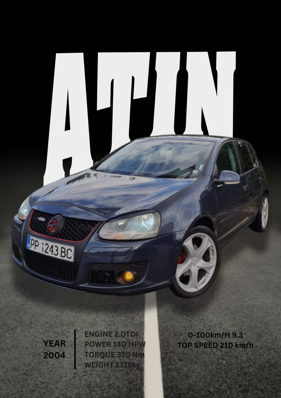 Автомобилен постер