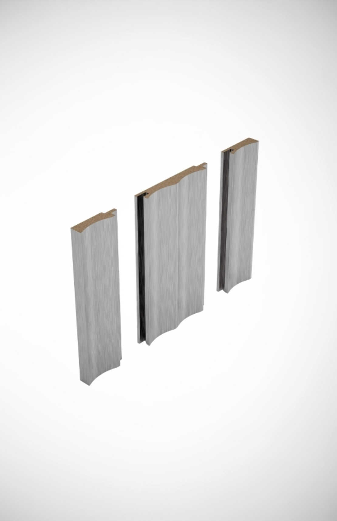 MDF Панел Armony Silver Metal