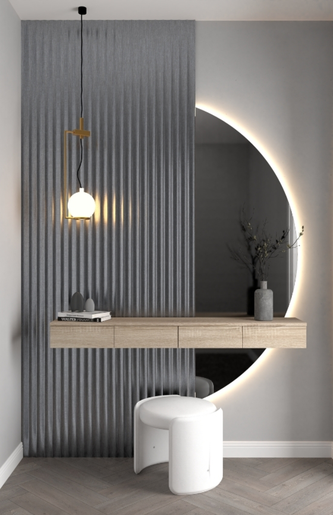 MDF Панел Armony Silver Metal