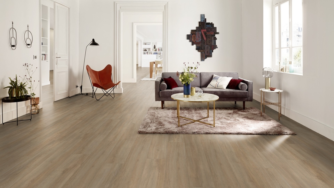 LVT OAK ELEGANT STONE BEIGE 2.5мм