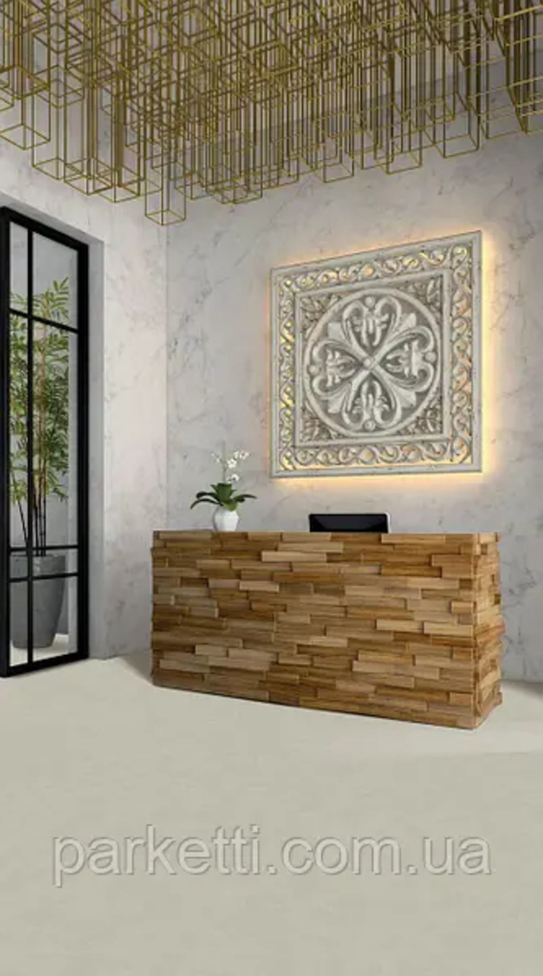 LVT STUCCO COLD BEIGE 2.5мм