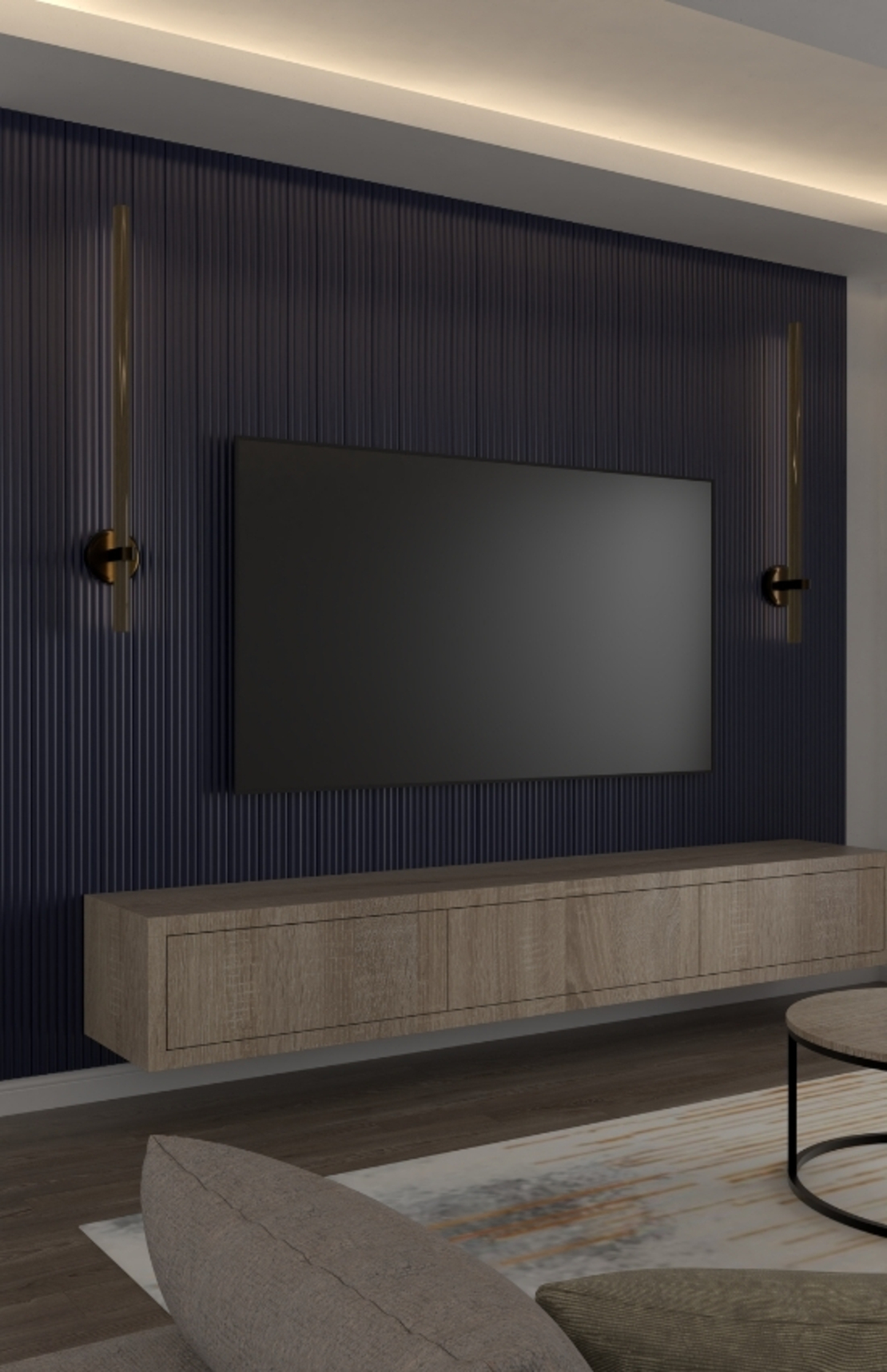 MDF Панел Melody Galaxy Blue