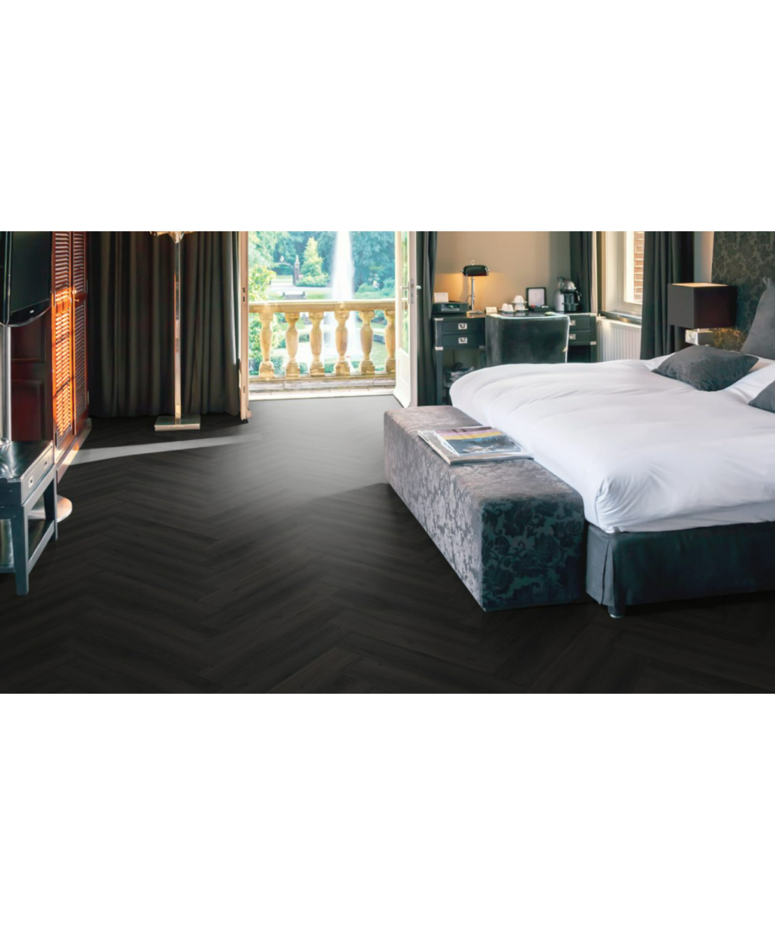 LVT Dryback XL plank Burned 3.2мм