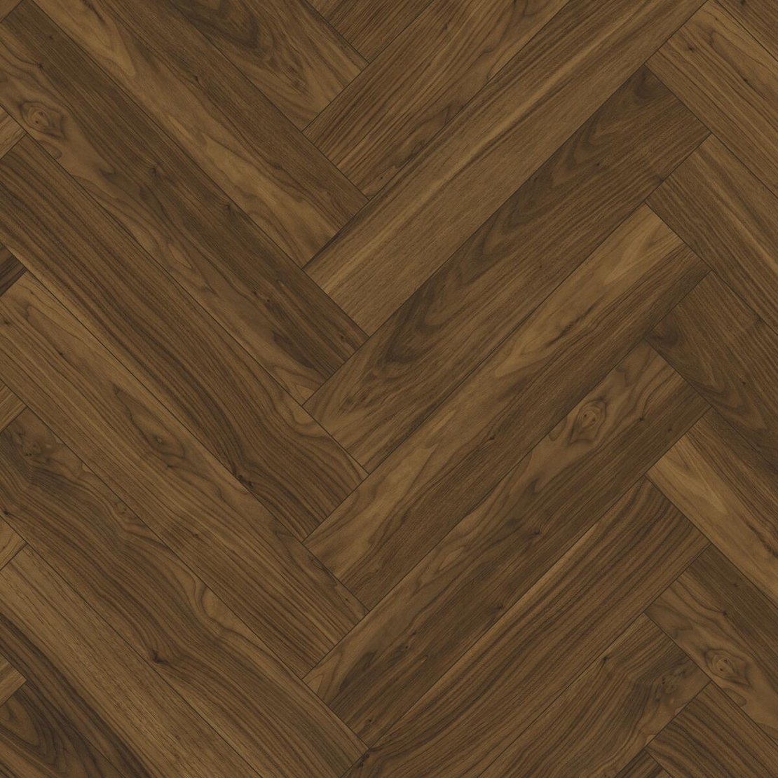 Nuva Herringbone 65204 Walnut Red Brown