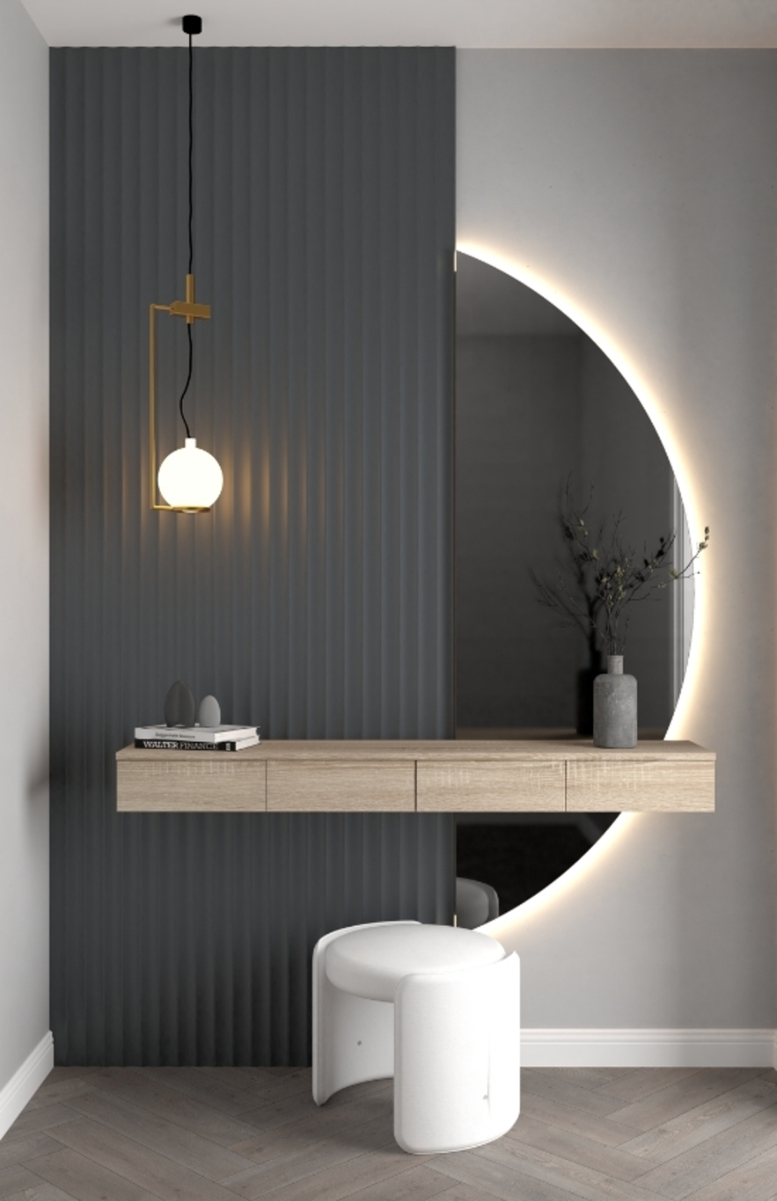MDF Панел Armony Stone Grey