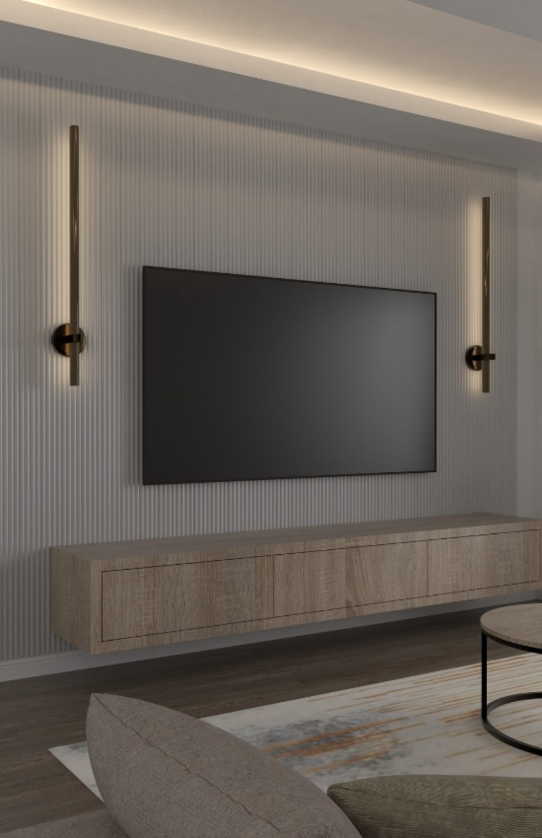 MDF Панел Melody New Grey