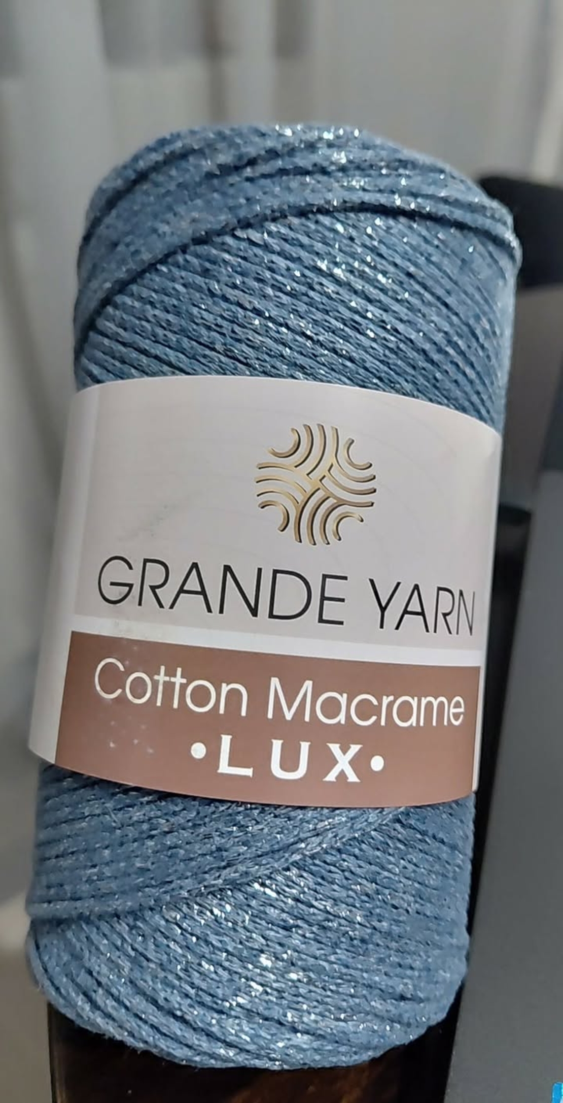 МАКРАМЕ- GRANDE YARN COTTON LUX/133GY