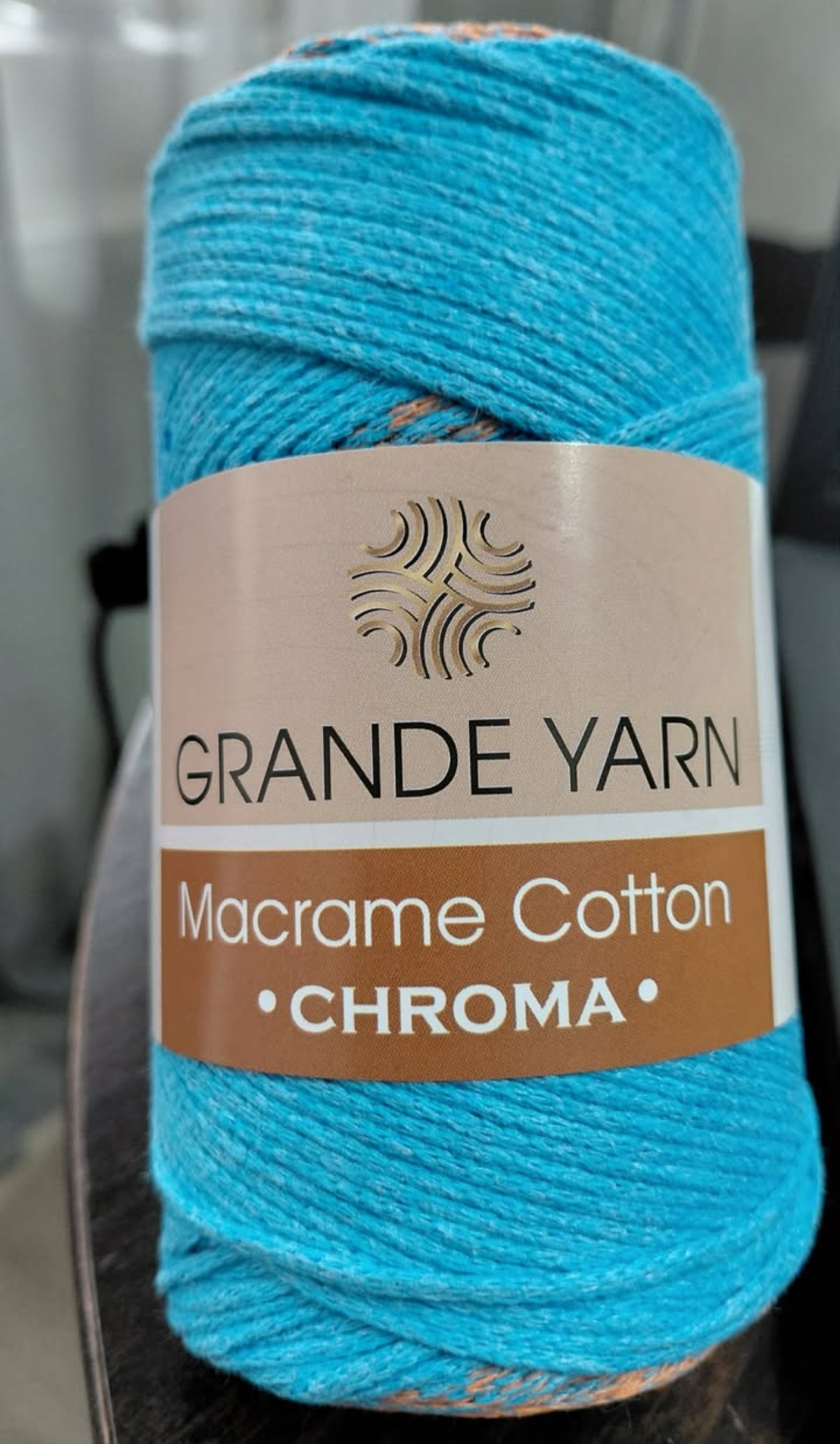 Макраме-GRANDE YARN COTTON CHROMA/Y9
