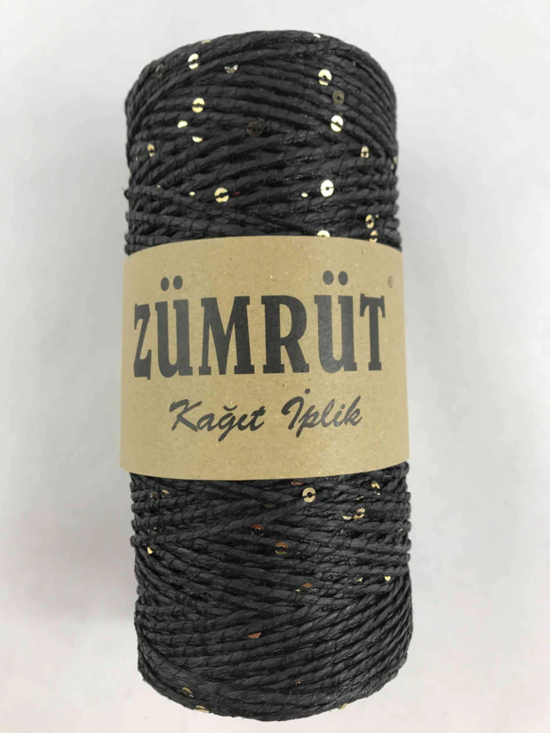 Zümrüt /Рафия с пайети 01