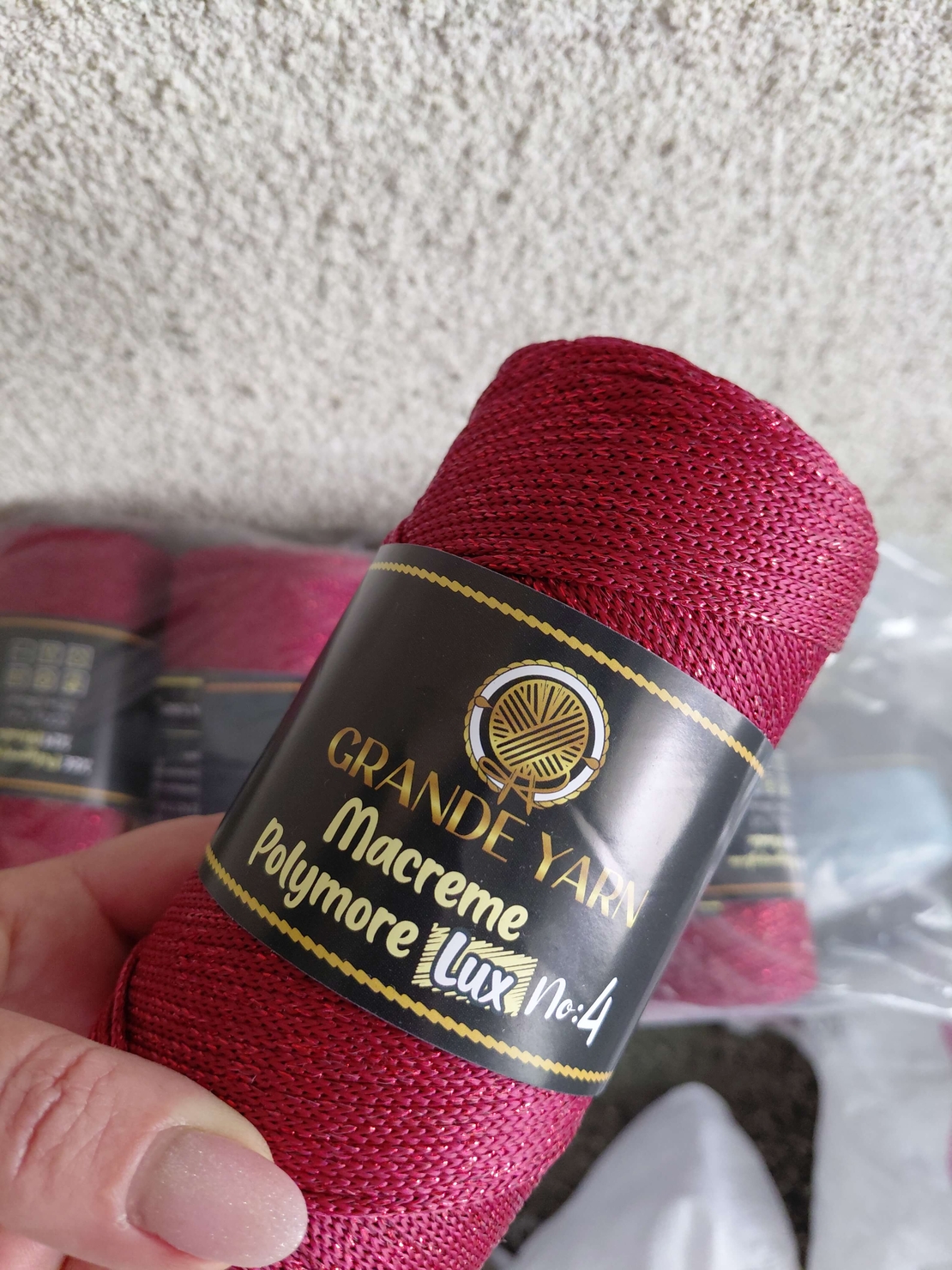 Макраме-GRANDE YARN 4/113