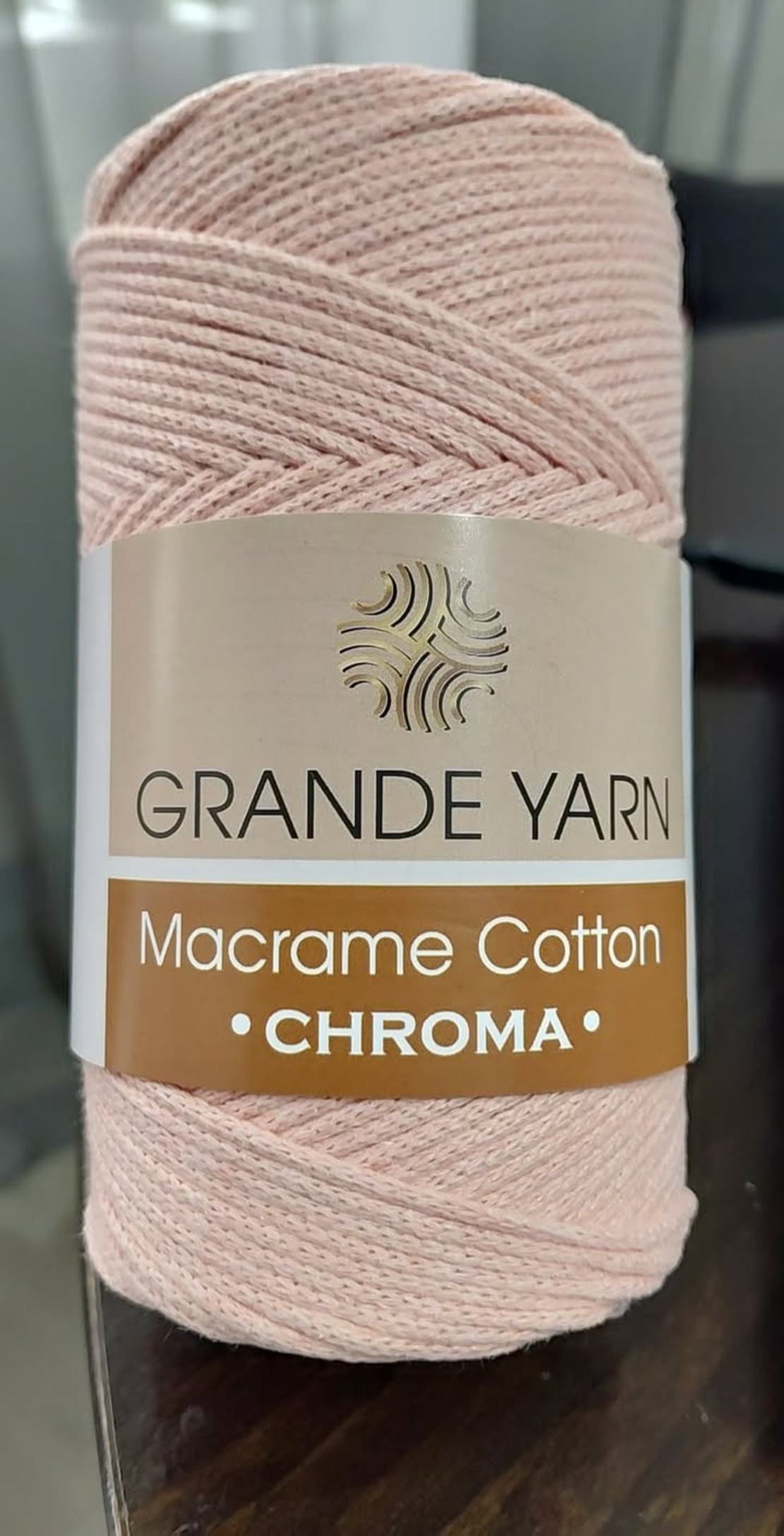 Макраме-GRANDE YARN COTTON CHROMA/GY23