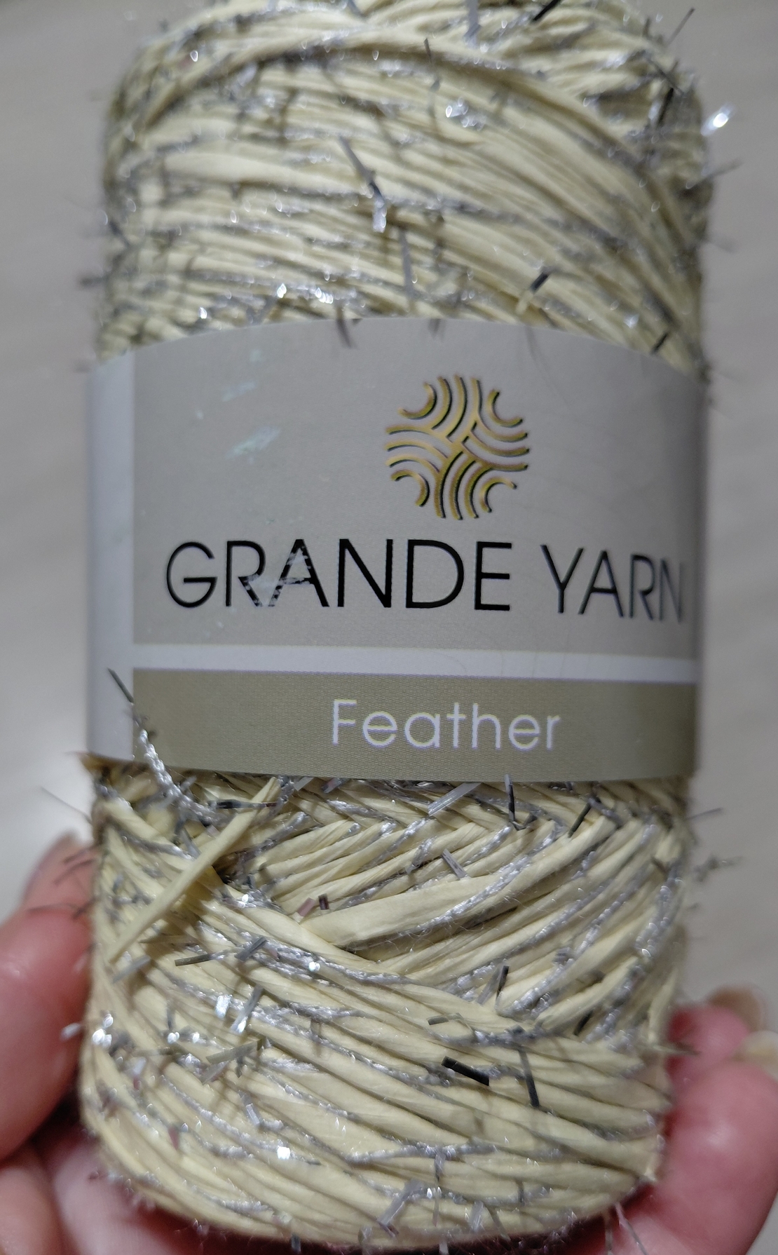 FEATHER 7/ЕКРЮ СРЕБРО