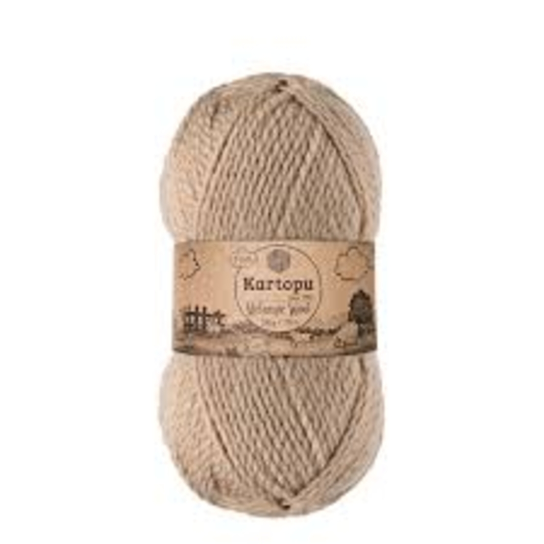 КАРТОПУ МЕЛАНЖ WOOL/K880