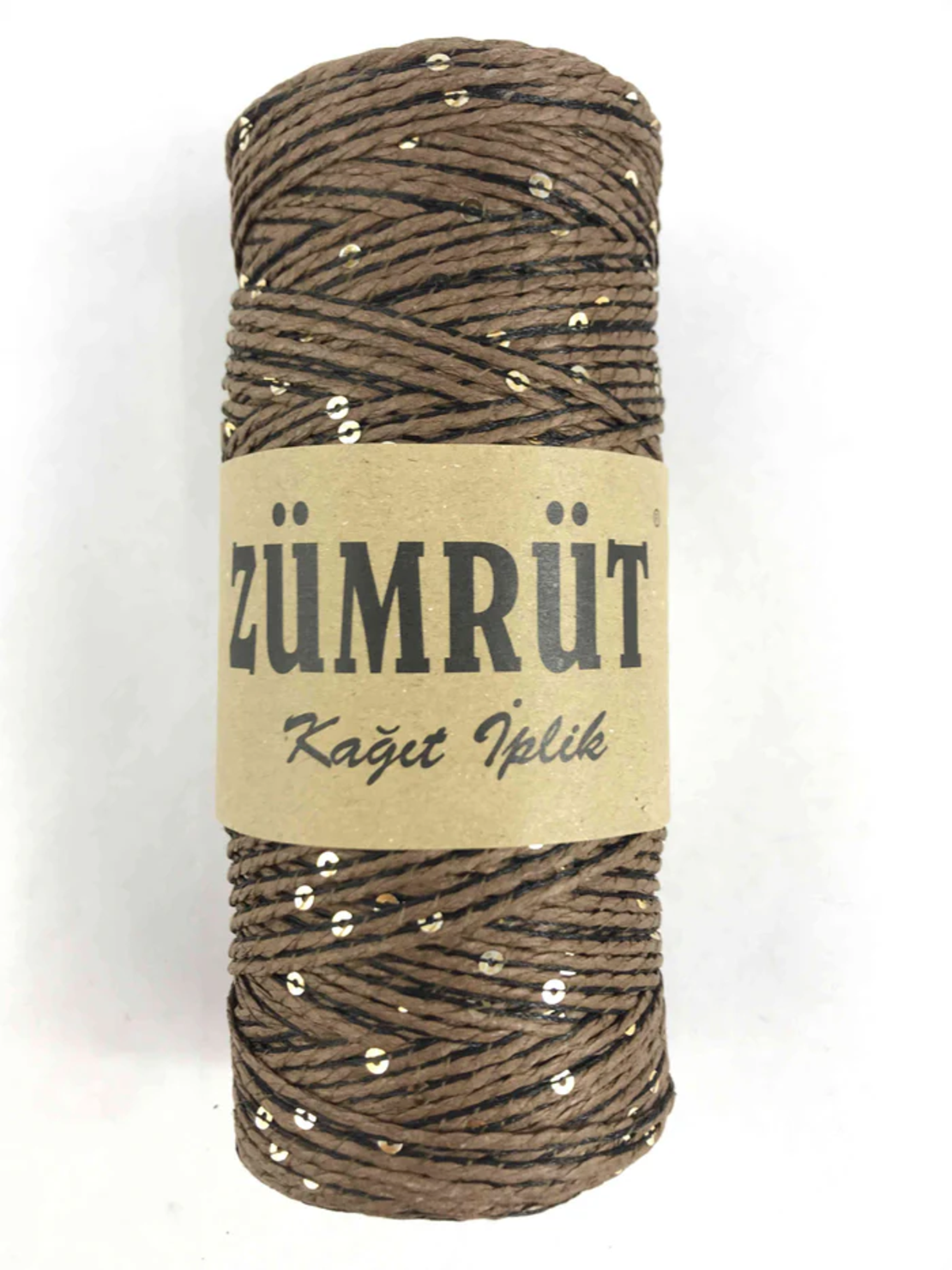 Zümrüt /Рафия с пайети 06