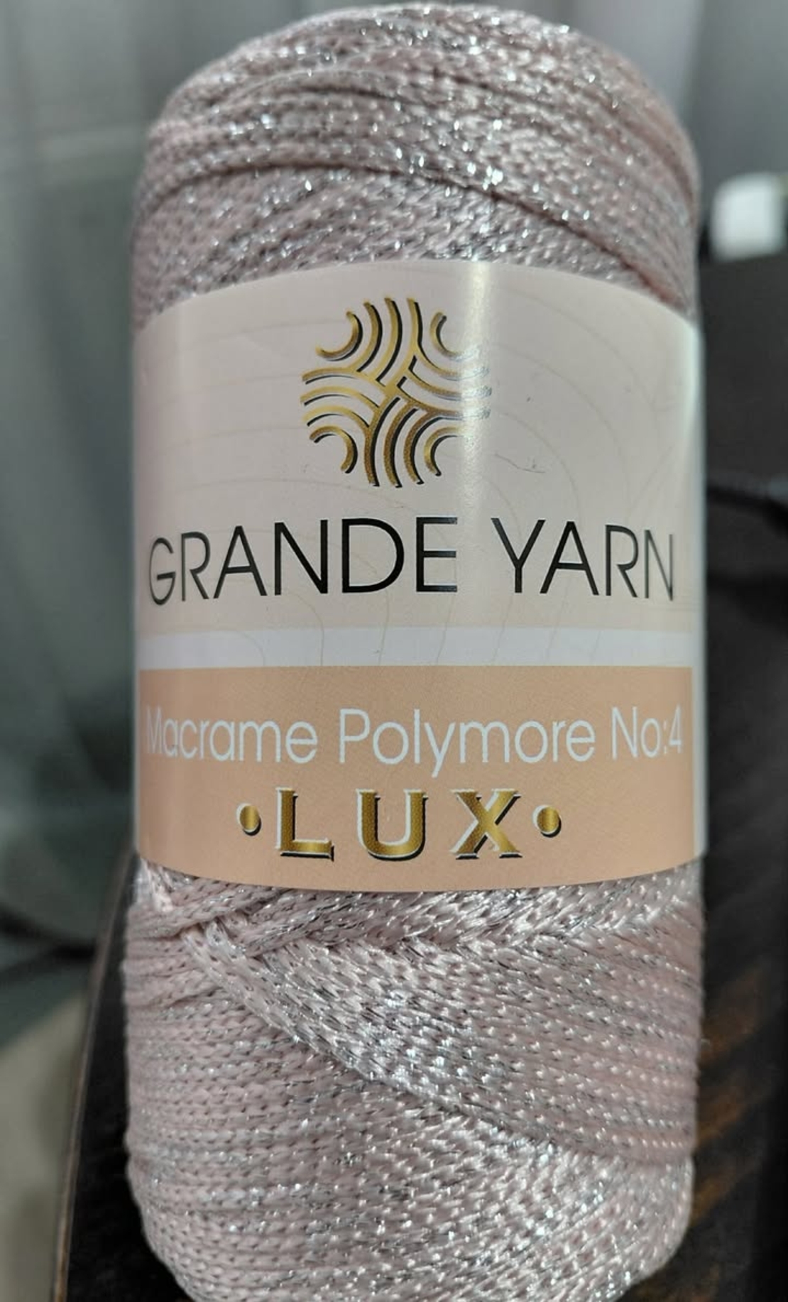 МАКРАМЕ GRANDE YARN LUX 4/70A