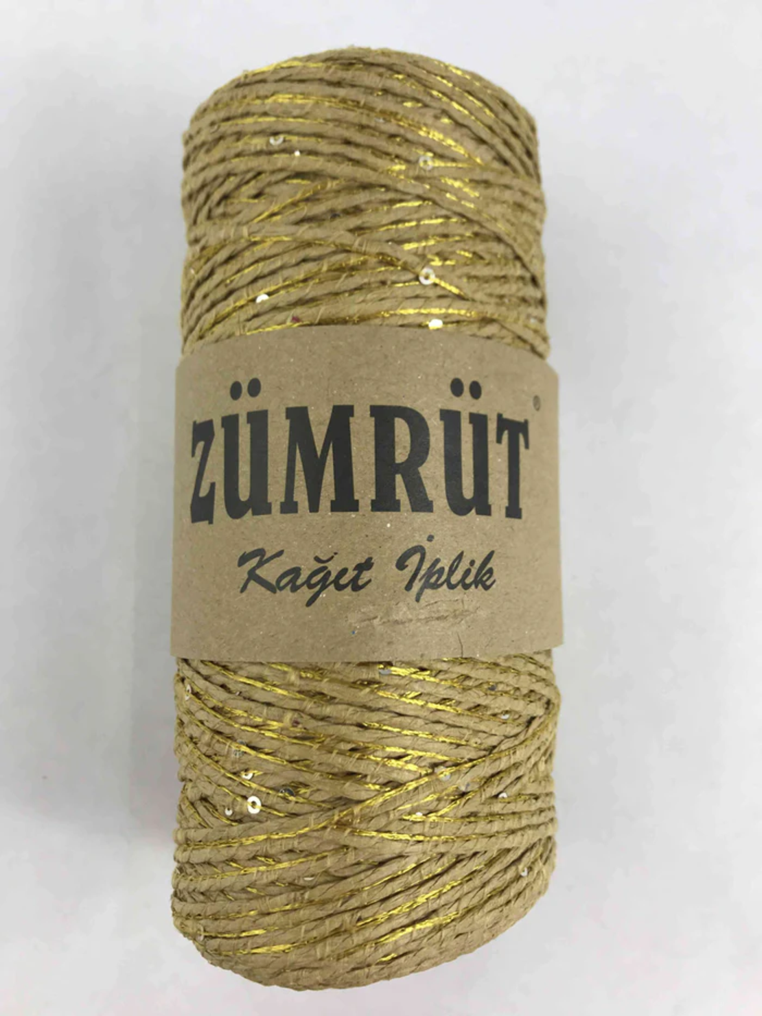 Zümrüt /Рафия с пайети03