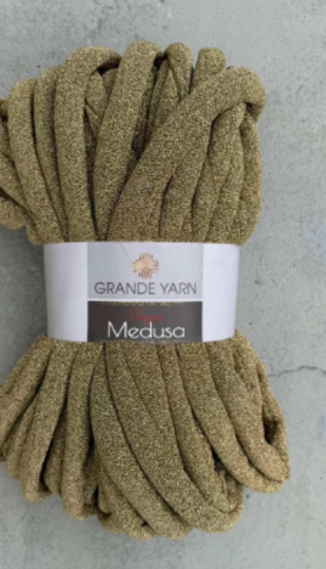 MARSHMALLOW/MEDUSA-златенброкат