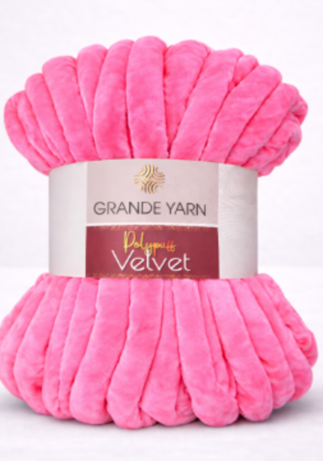 POLYPUFF VELVET/КАДИФЕ-РОЗОВО