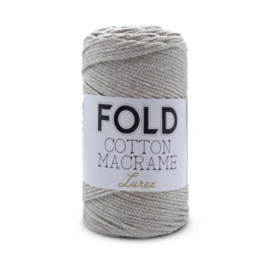 Макраме-FOLD Котон Лурекс XL/ 13