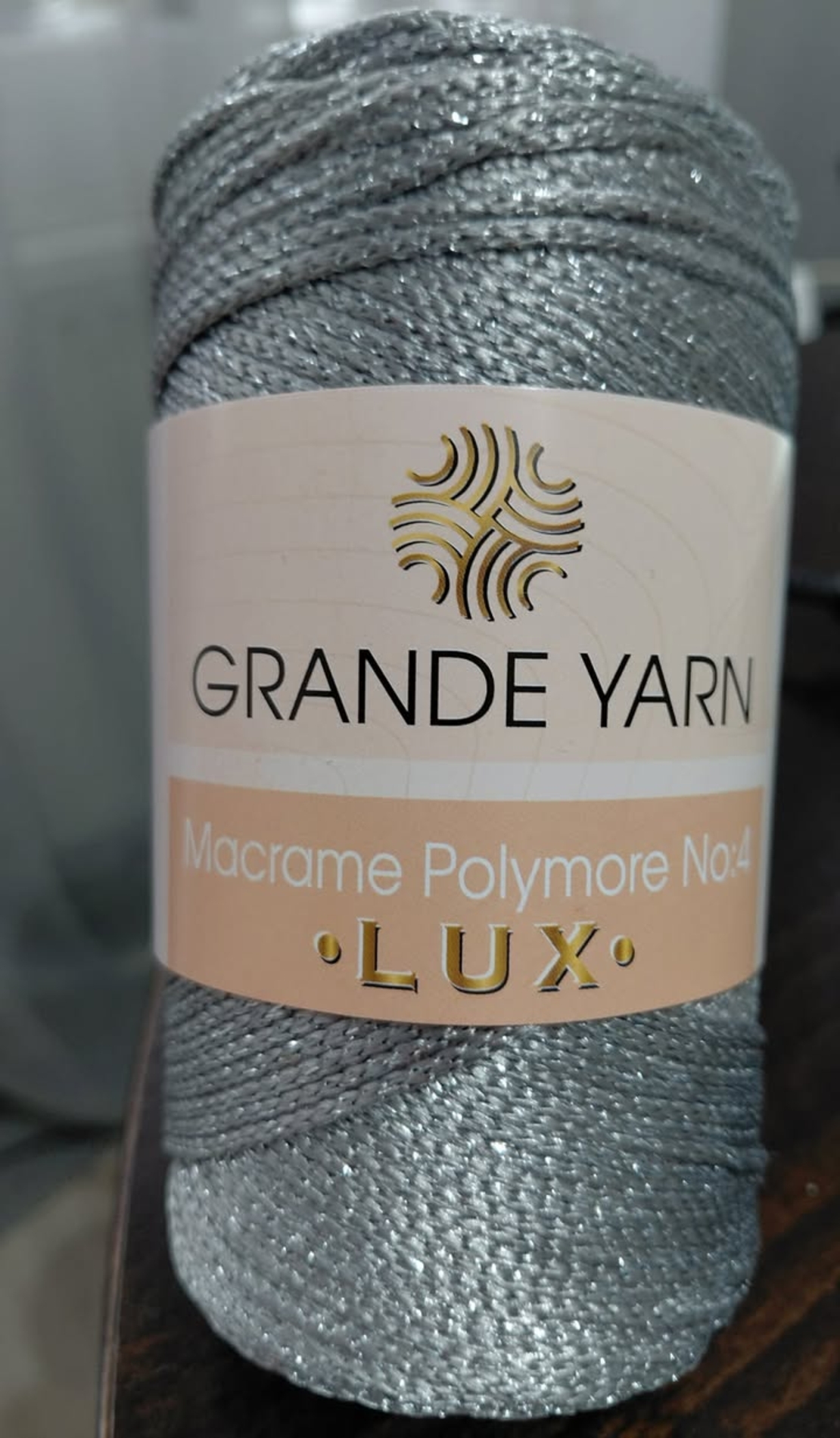 МАКРАМЕ GRANDE YARN LUX 4/64