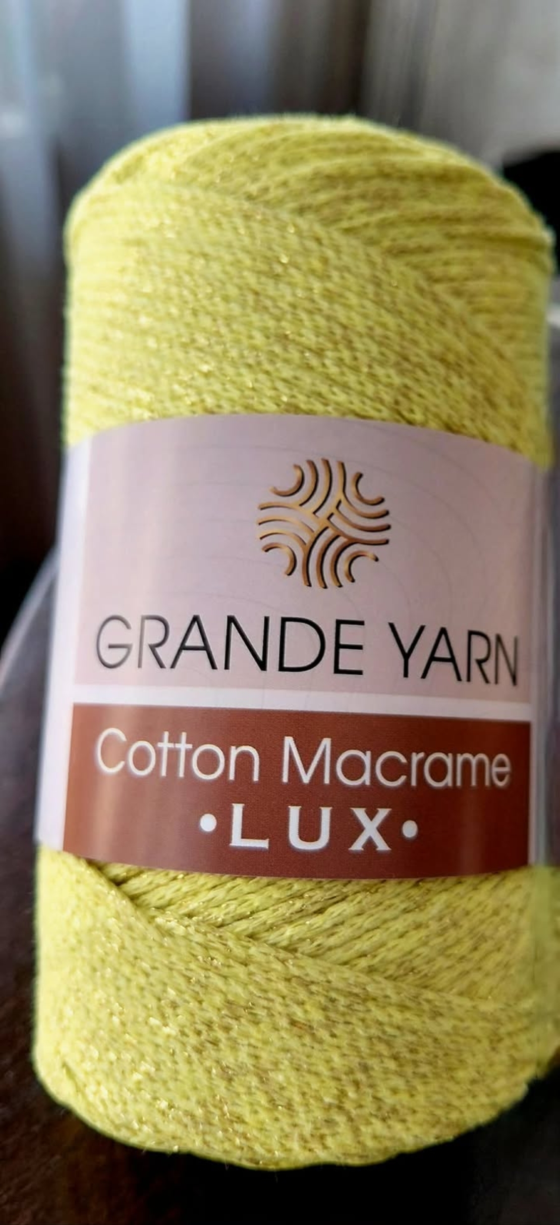 МАКРАМЕ- GRANDE YARN COTTON LUX/126GY
