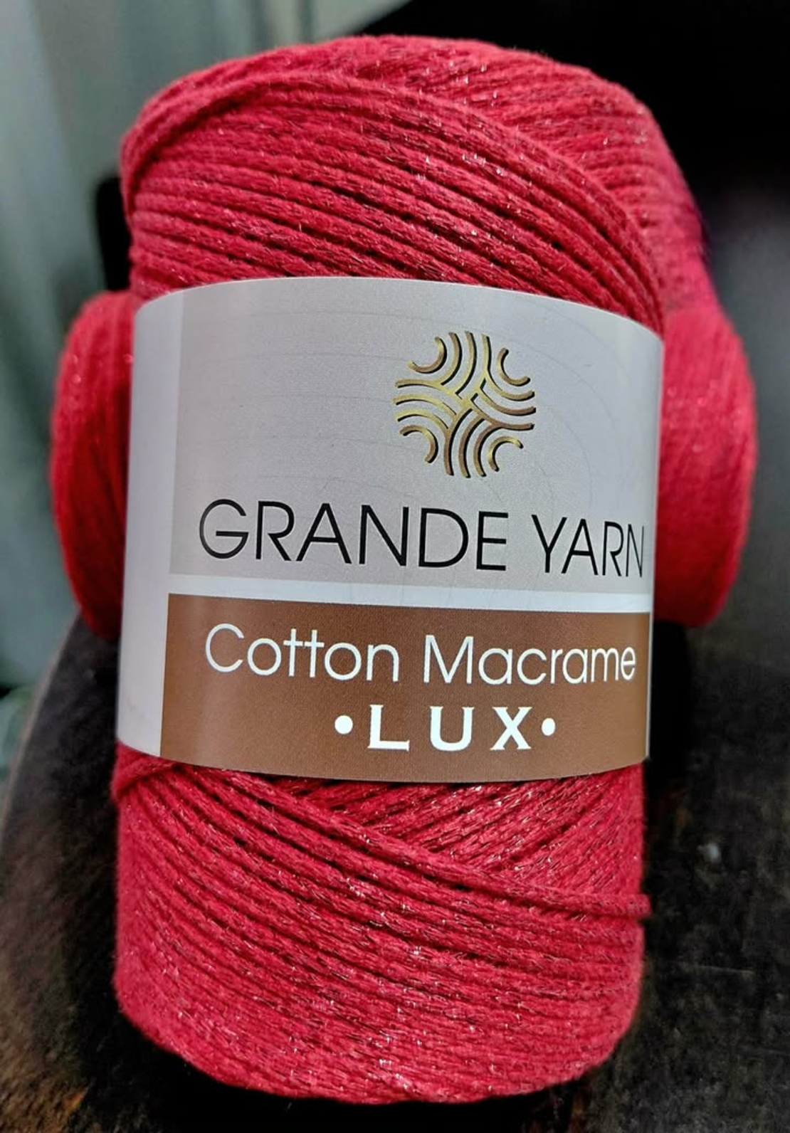 МАКРАМЕ- GRANDE YARN COTTON LUX/145GY
