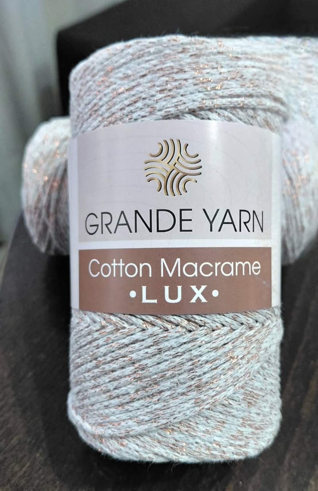 МАКРАМЕ- GRANDE YARN COTTON LUX/127GY