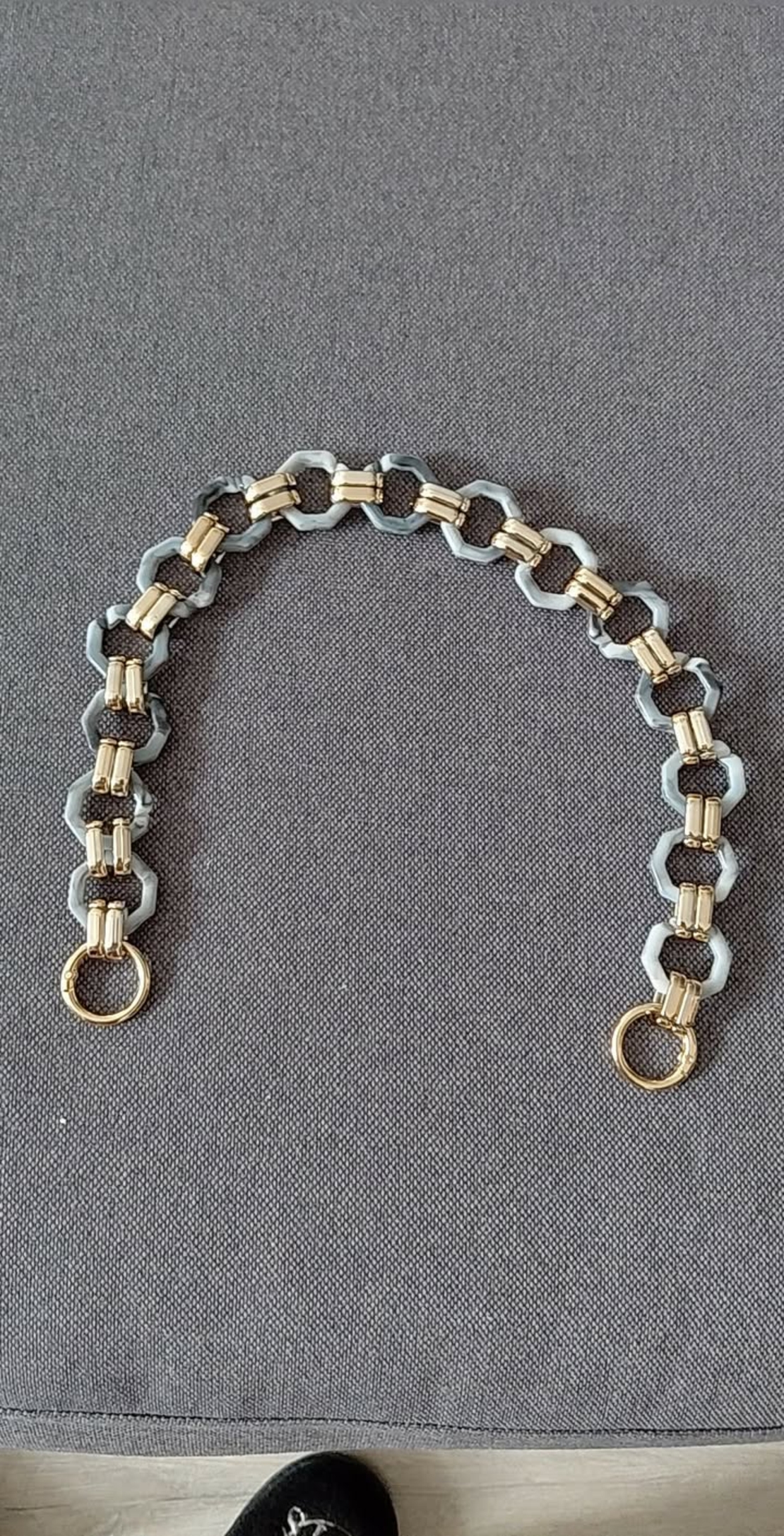 Акрилни дръжки 48см с халки-01