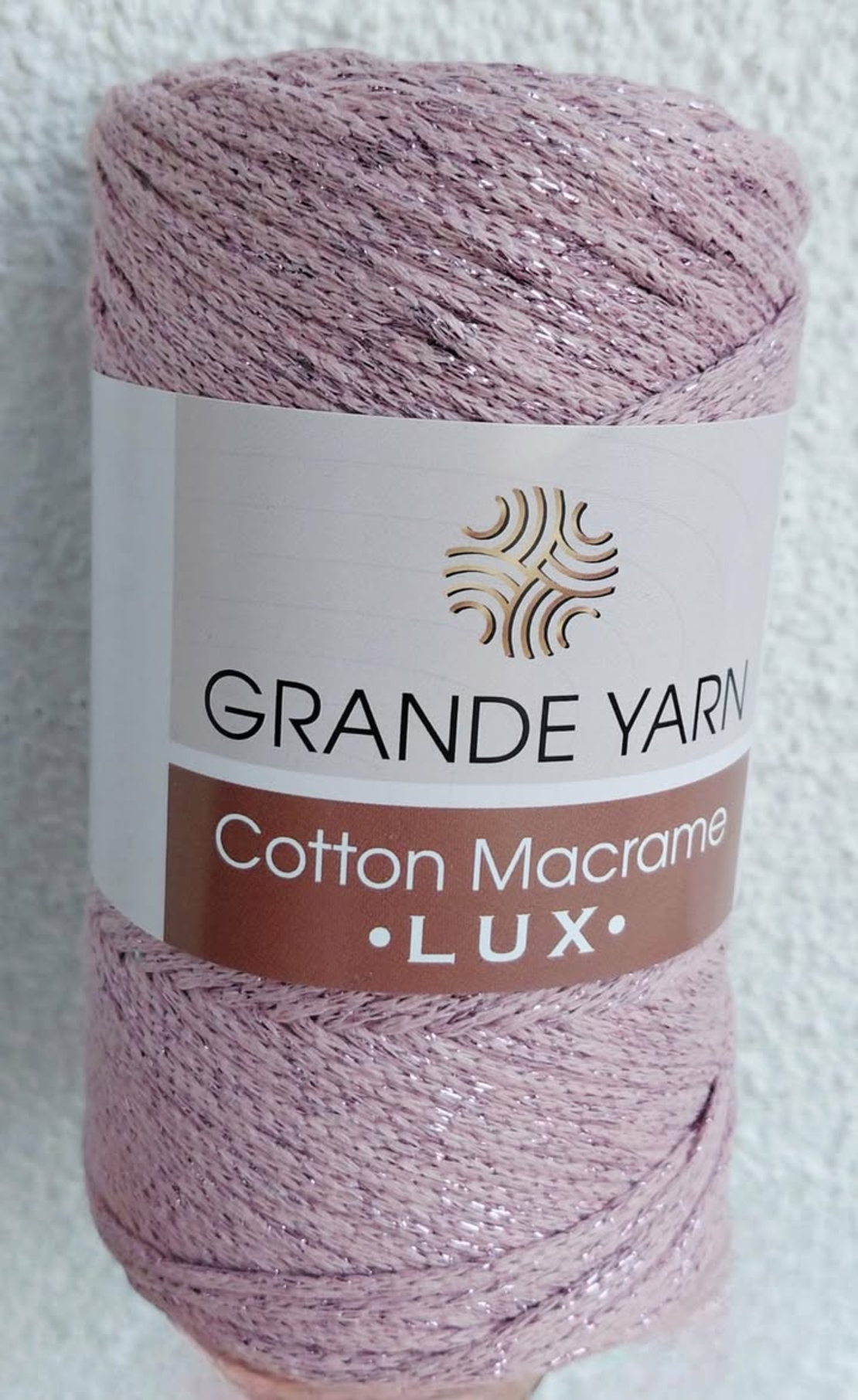 МАКРАМЕ- GRANDE YARN COTTON LUX/132